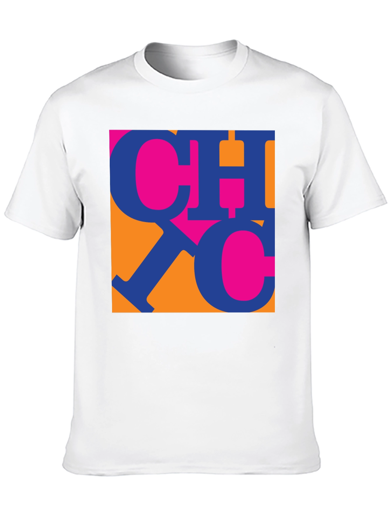 Modern Graphic Print Tee