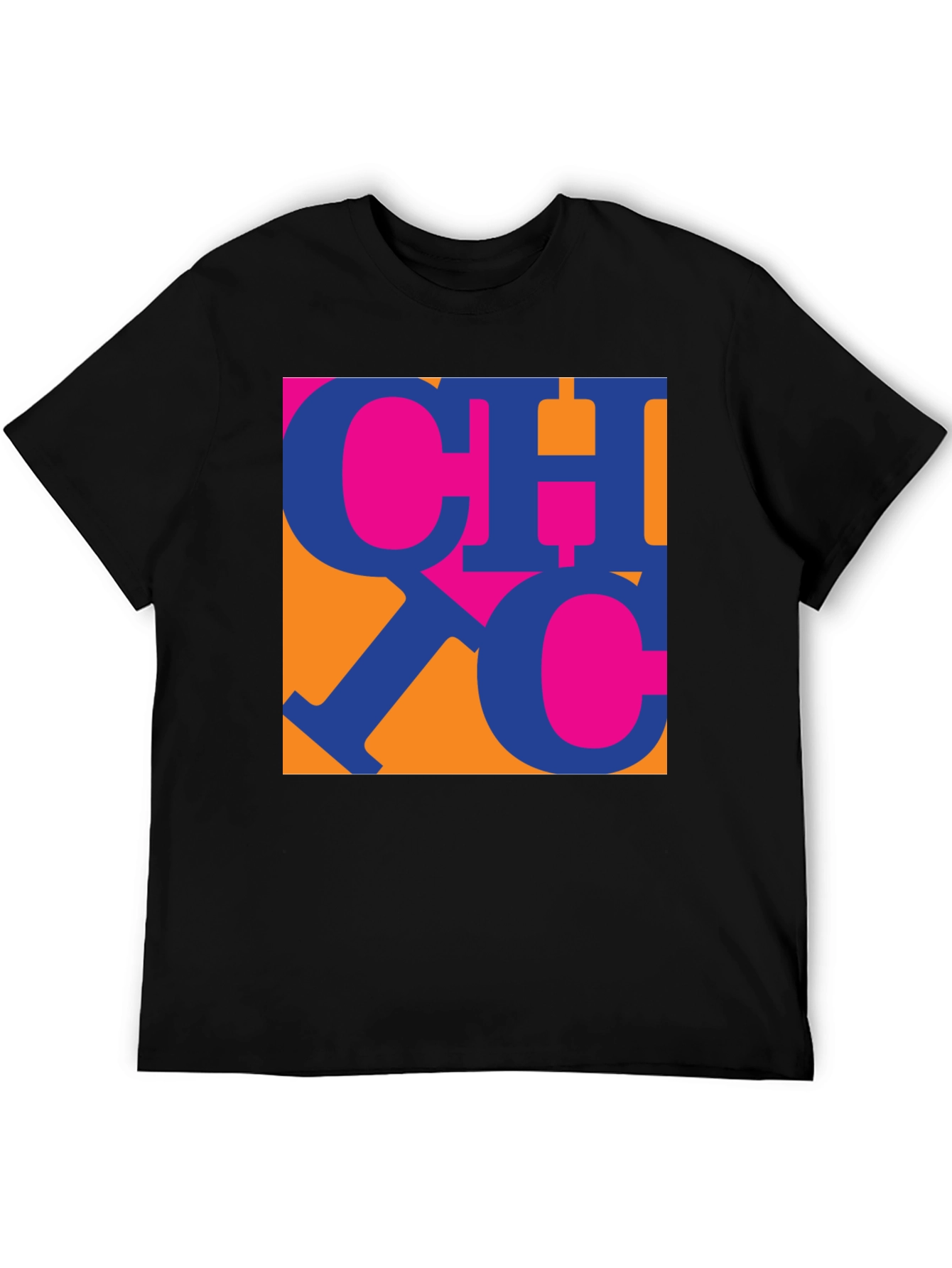 Modern Graphic Print Tee