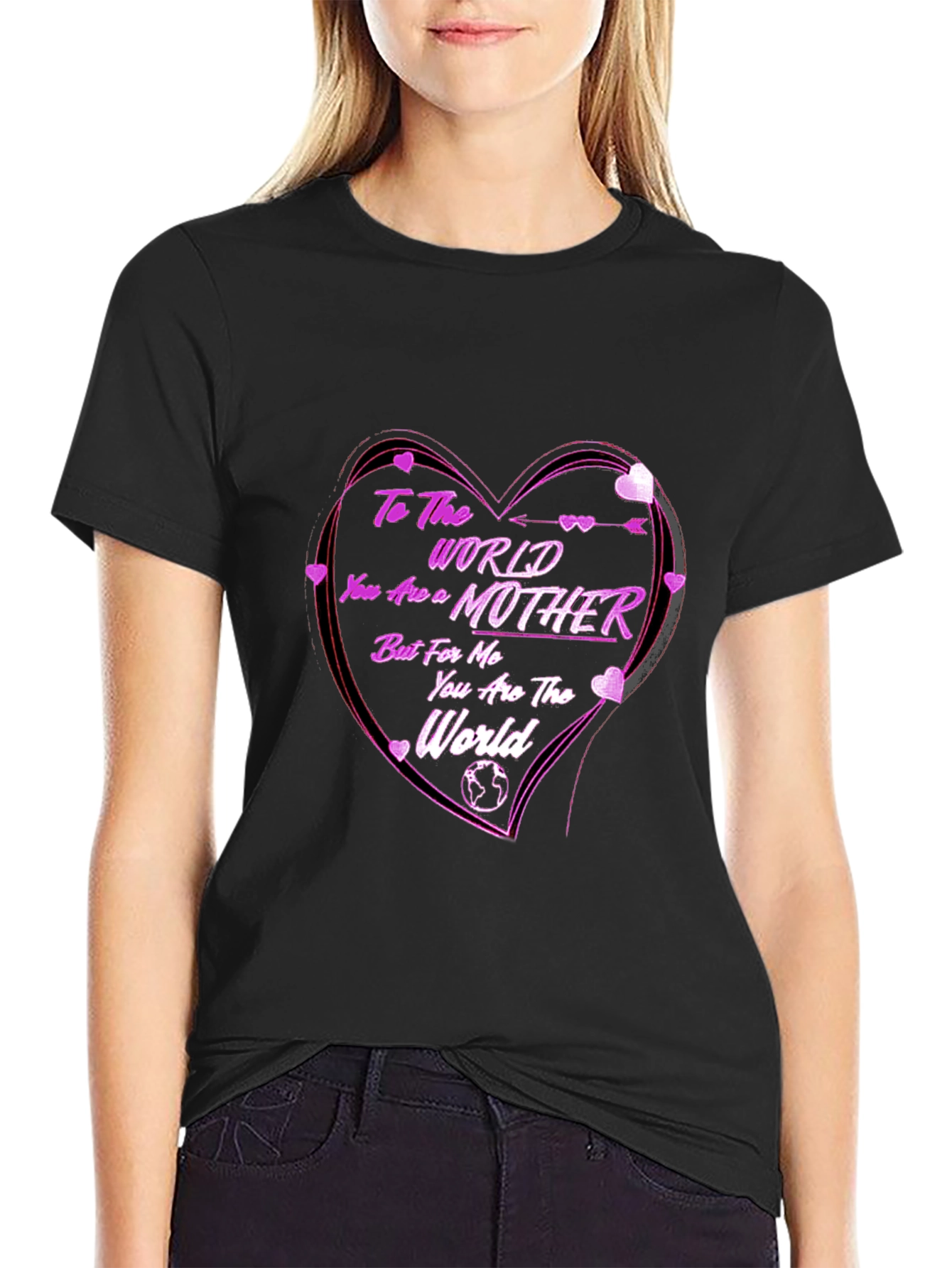 Heartfelt Mothers Day Graphic Tee