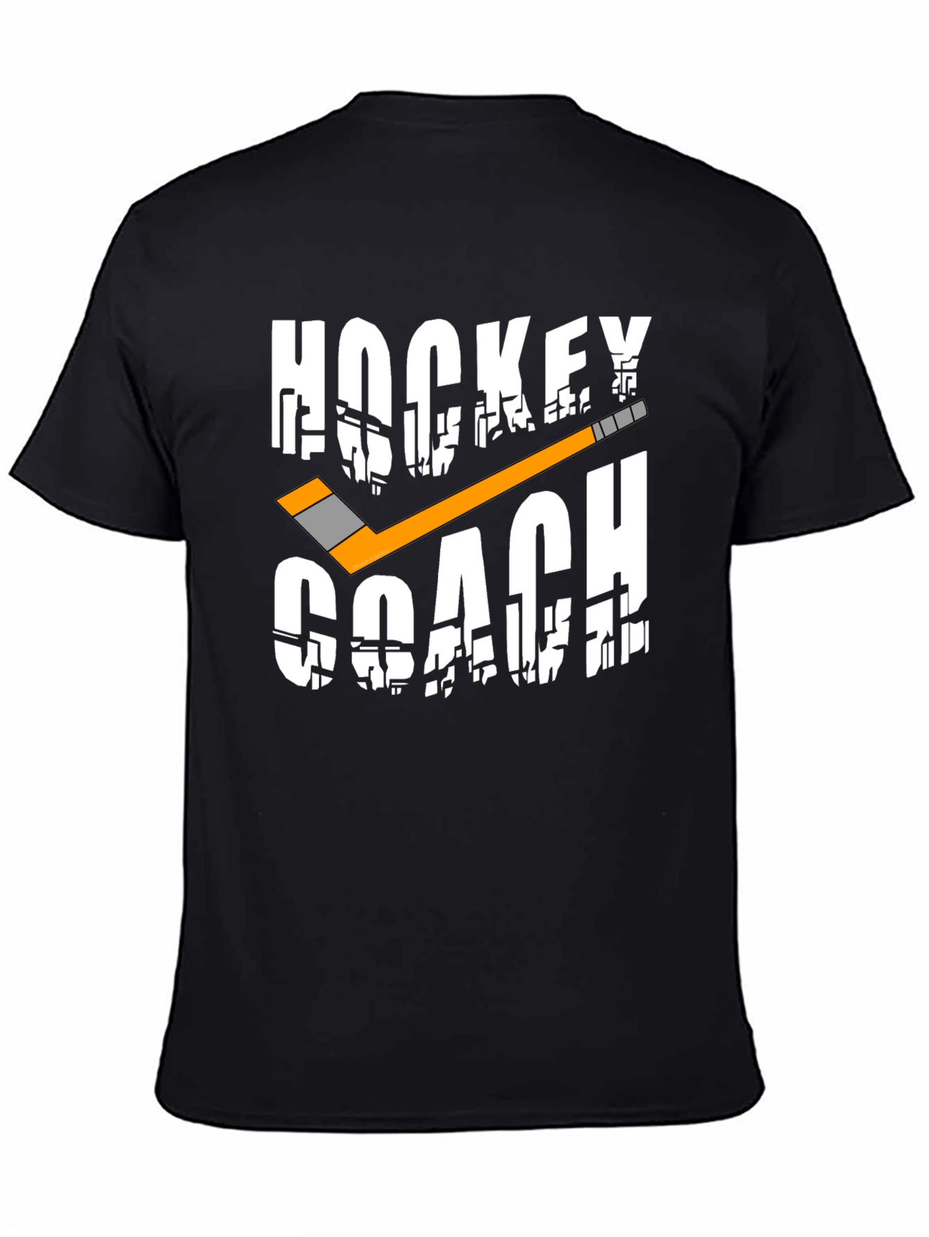 Hockey Coach Graphic T-Shirt
