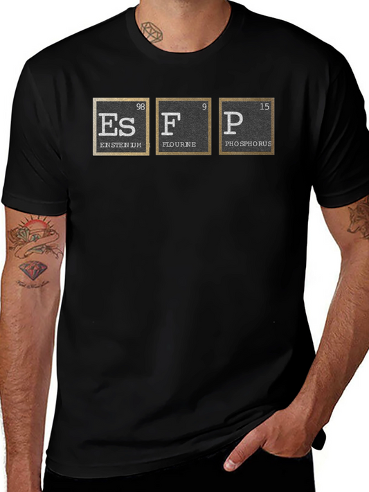 ESFP Periodic Table Elements T-Shirt