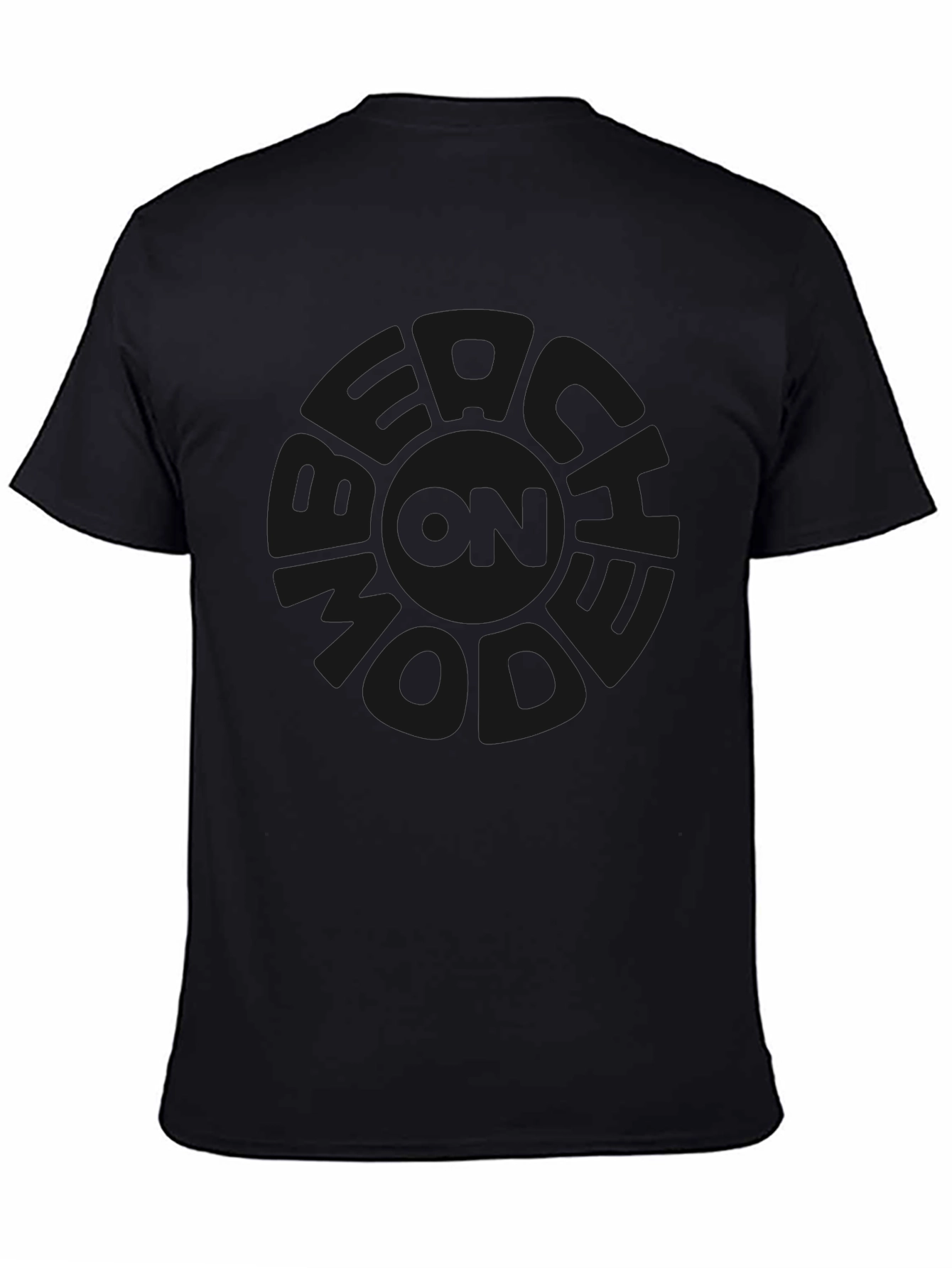 Black Crew Neck Tee