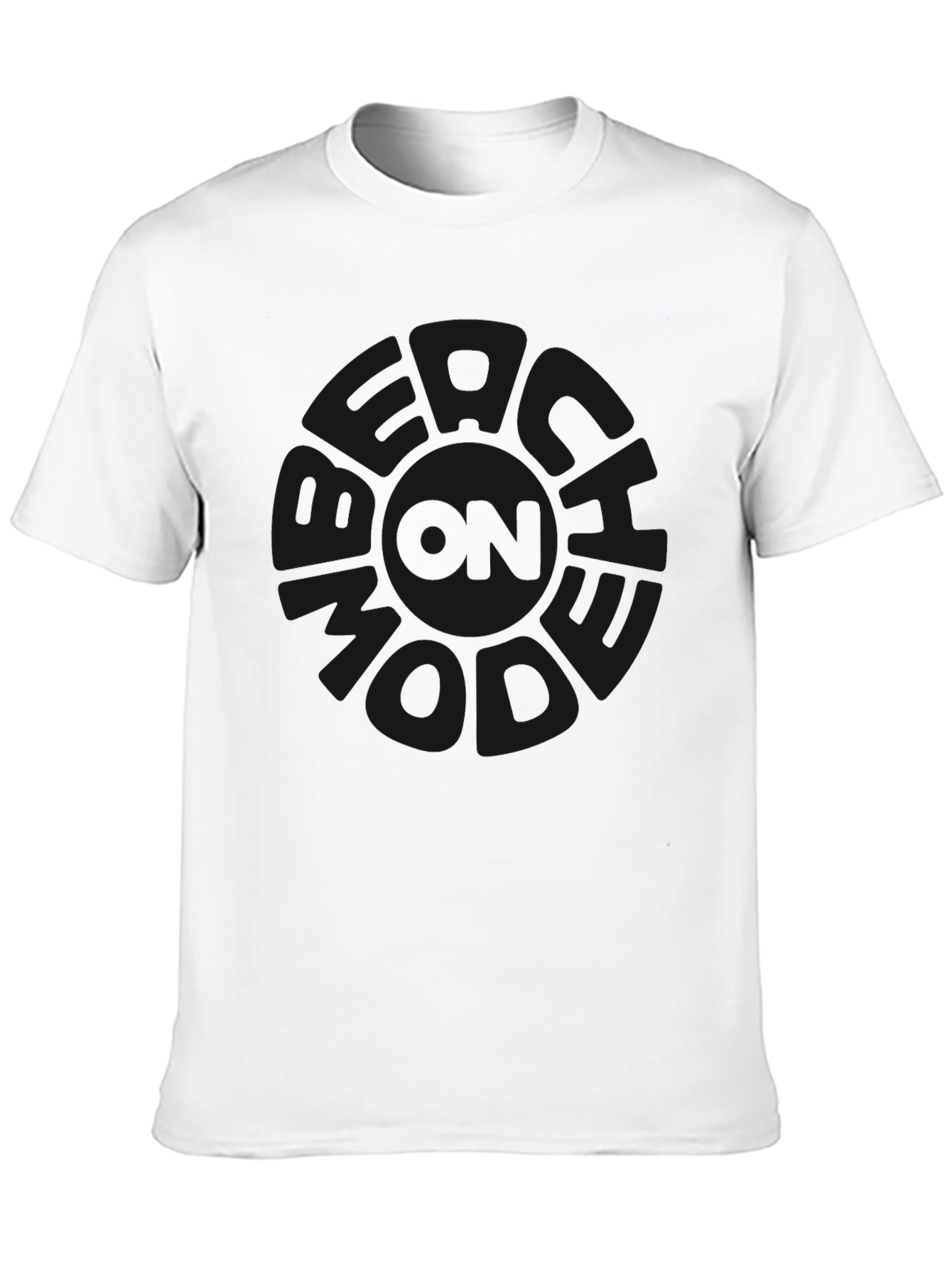 Black Crew Neck Tee