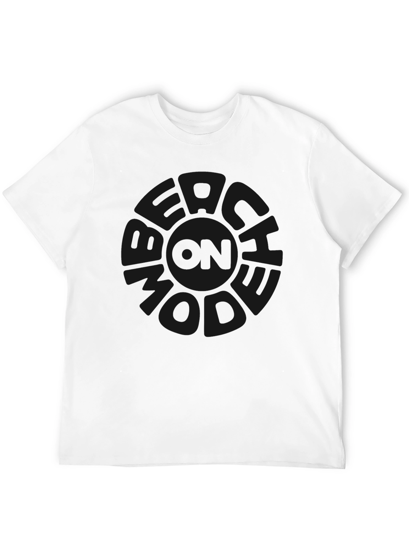 Black Crew Neck Tee