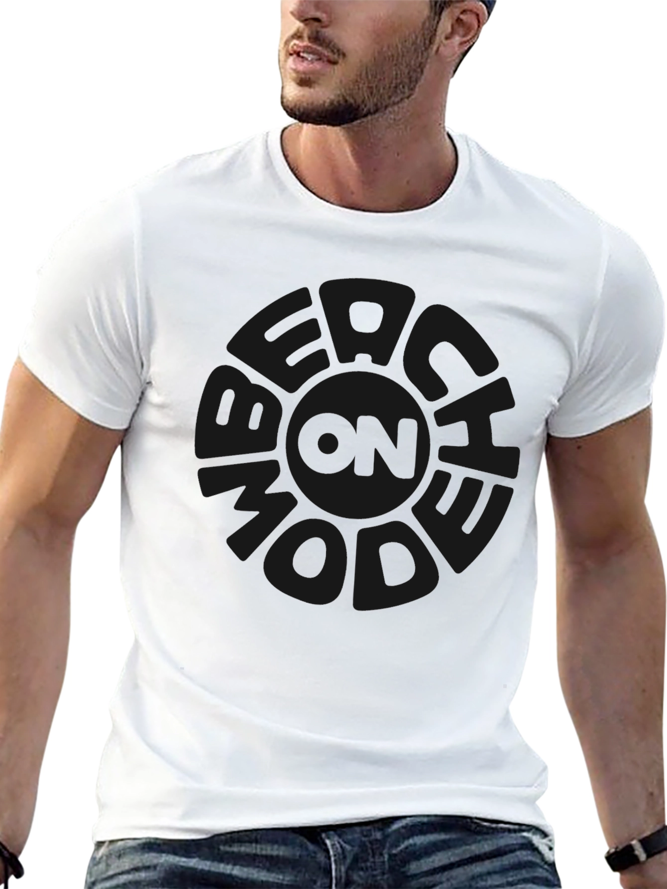 Black Crew Neck Tee