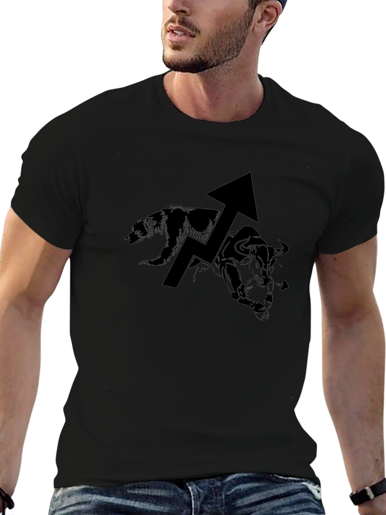 Bull & Bear Market Graphic Tee