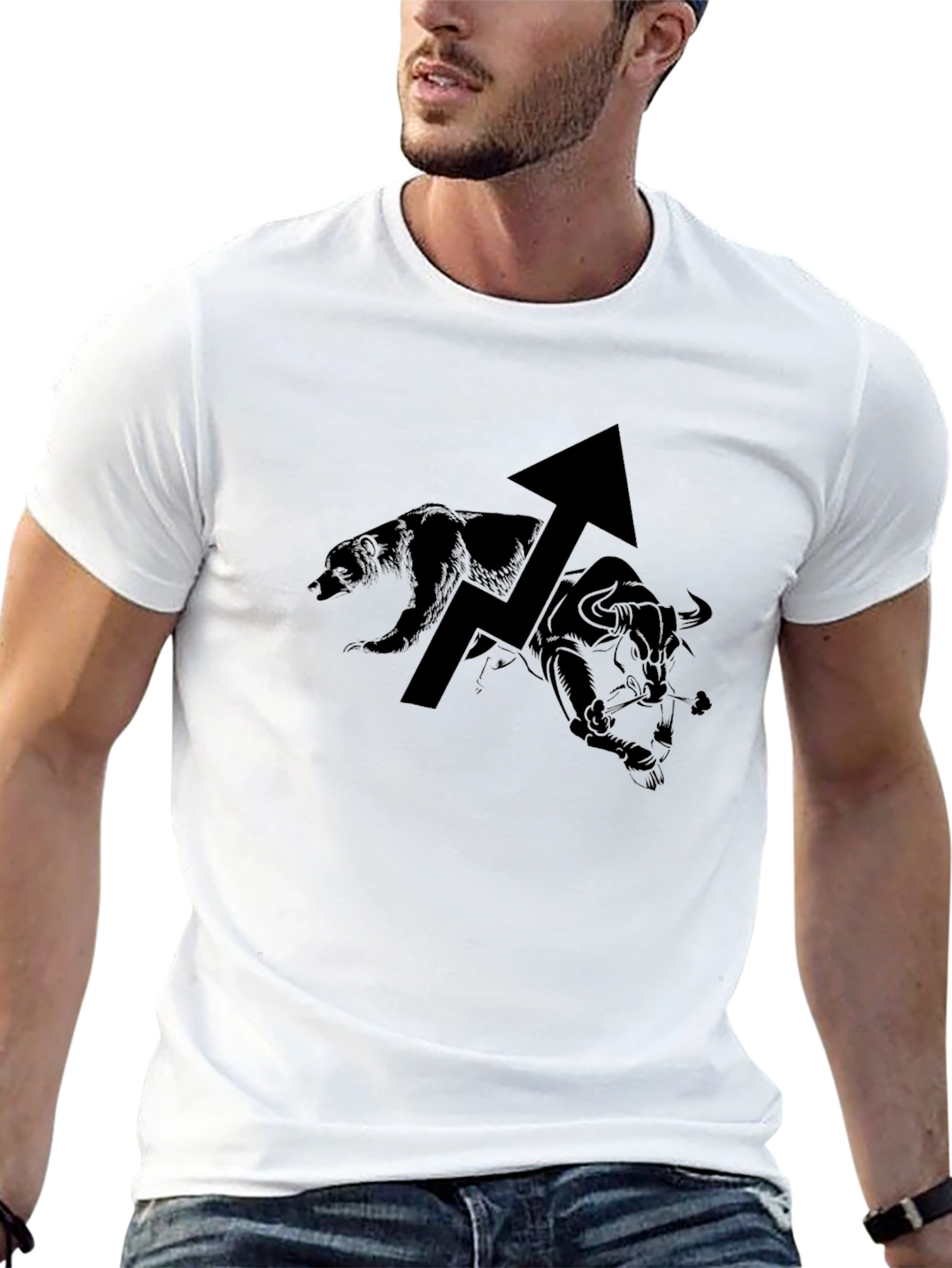 Bull & Bear Market Graphic Tee