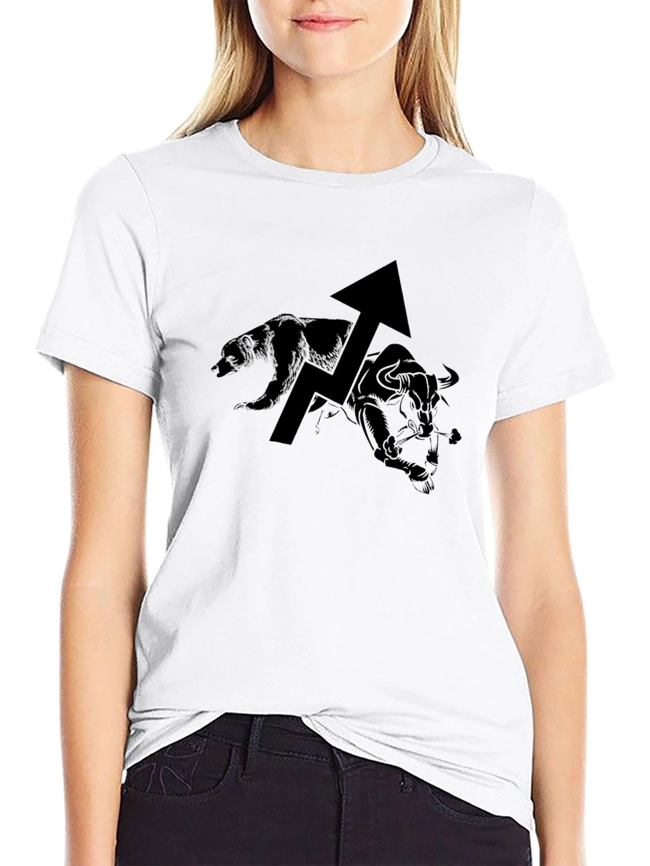 Bull & Bear Market Graphic Tee