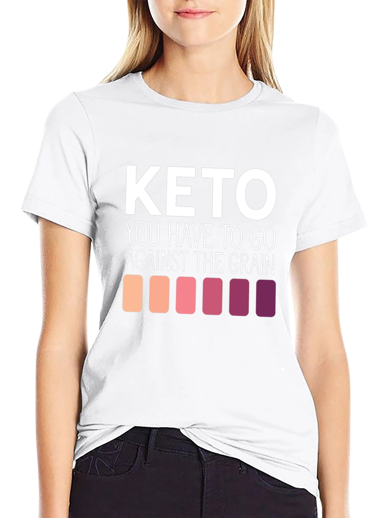 Keto Against The Grain Graphic T-Shirt