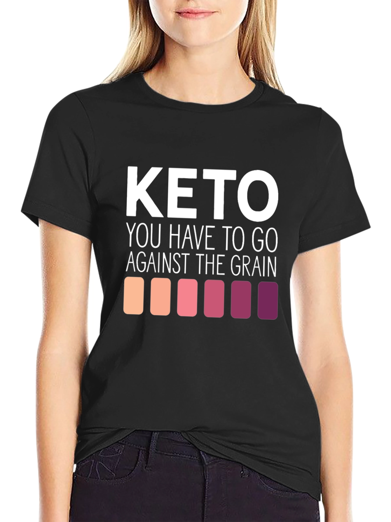 Keto Against The Grain Graphic T-Shirt