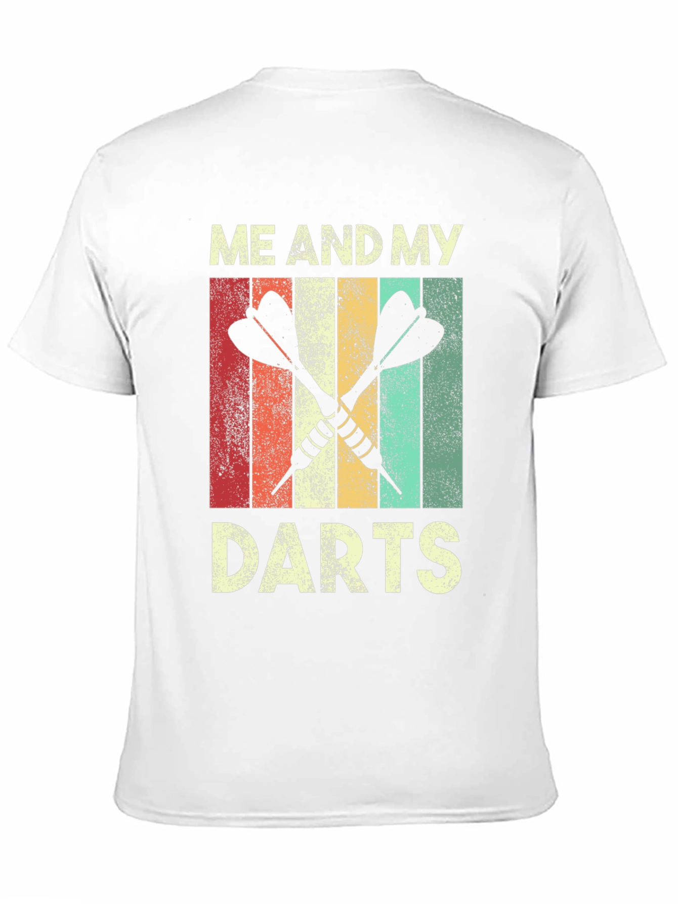 Retro Me And My Darts Graphic Tee