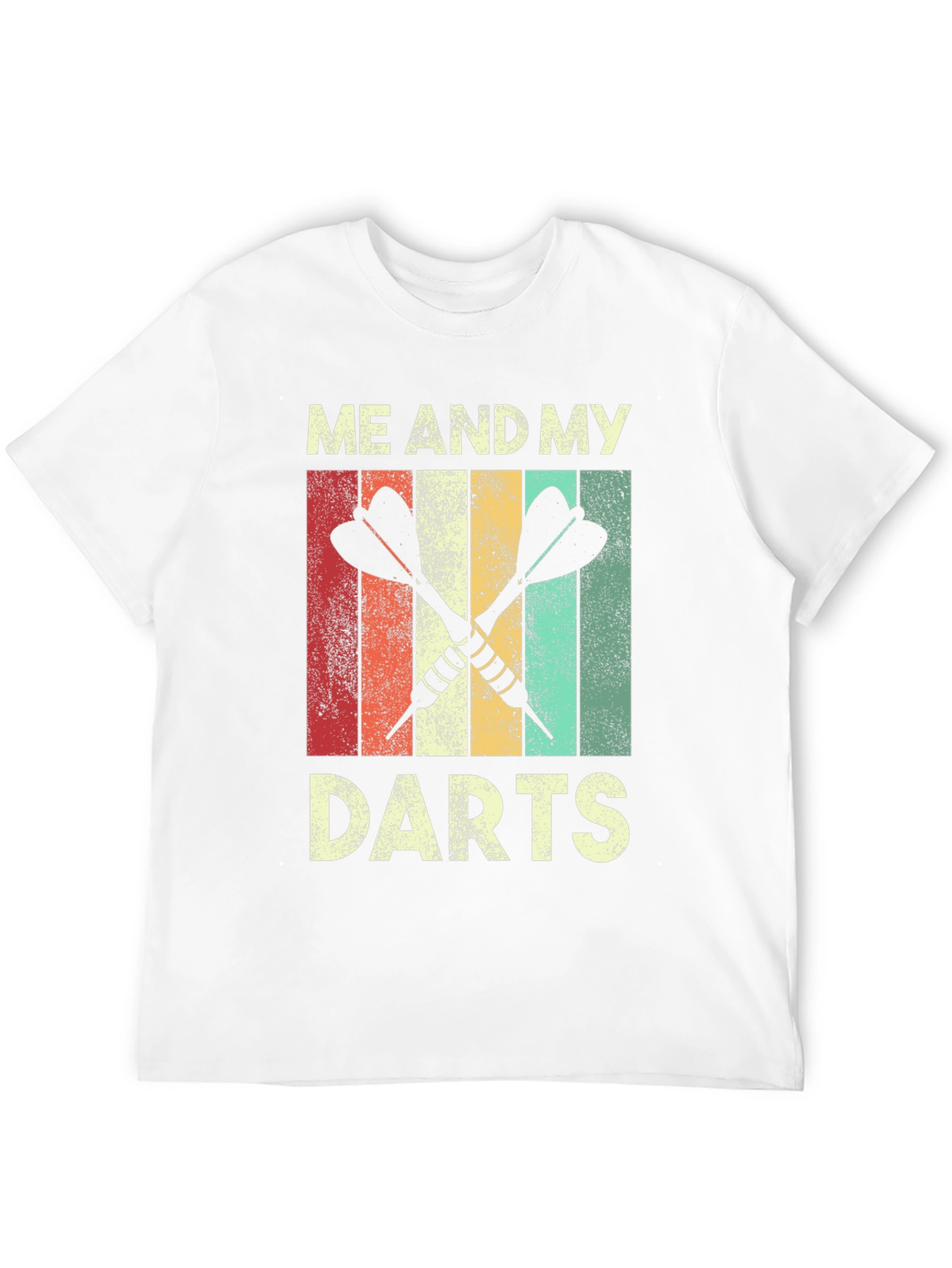 Retro Me And My Darts Graphic Tee
