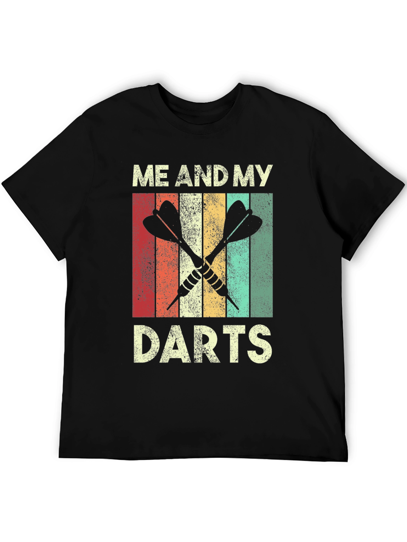 Retro Me And My Darts Graphic Tee