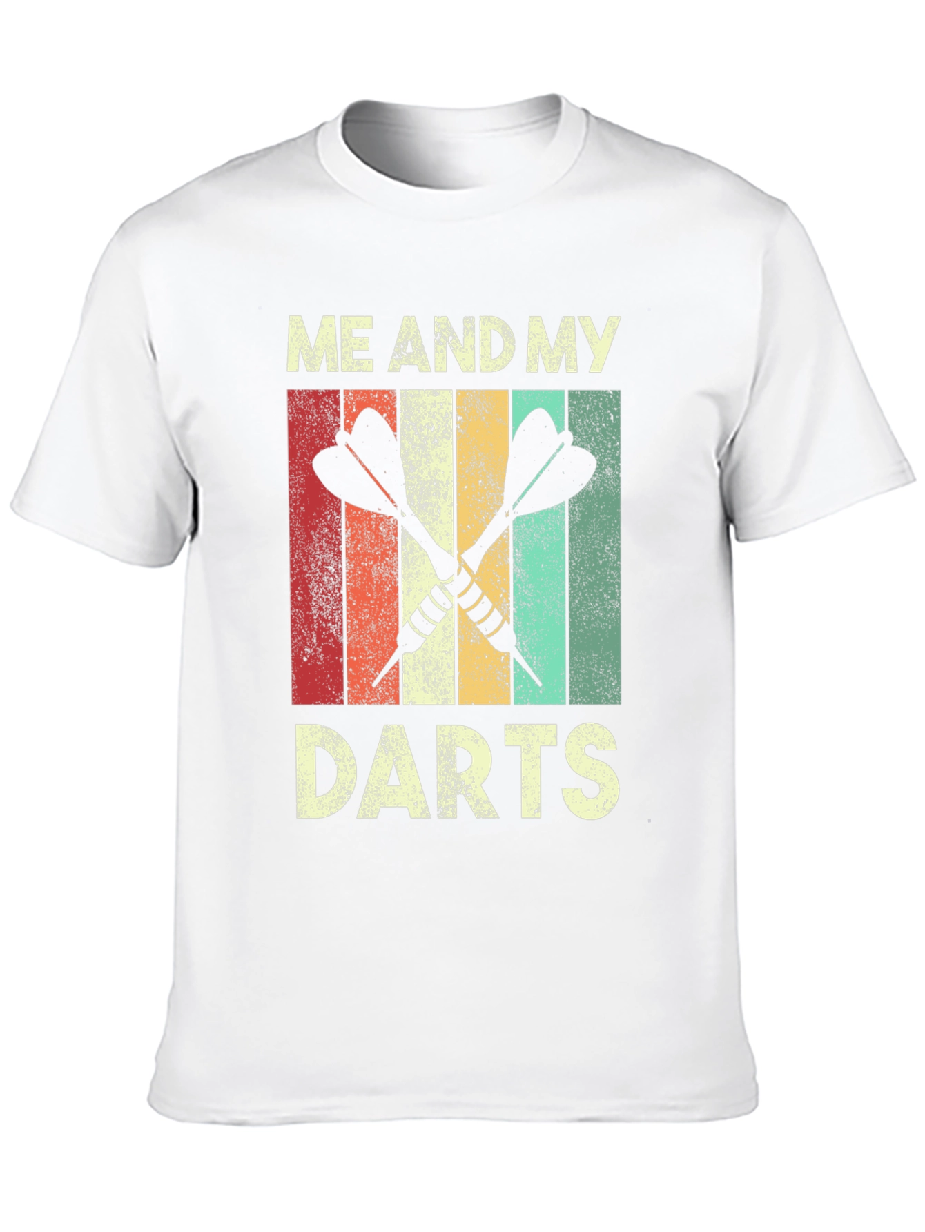 Retro Me And My Darts Graphic Tee