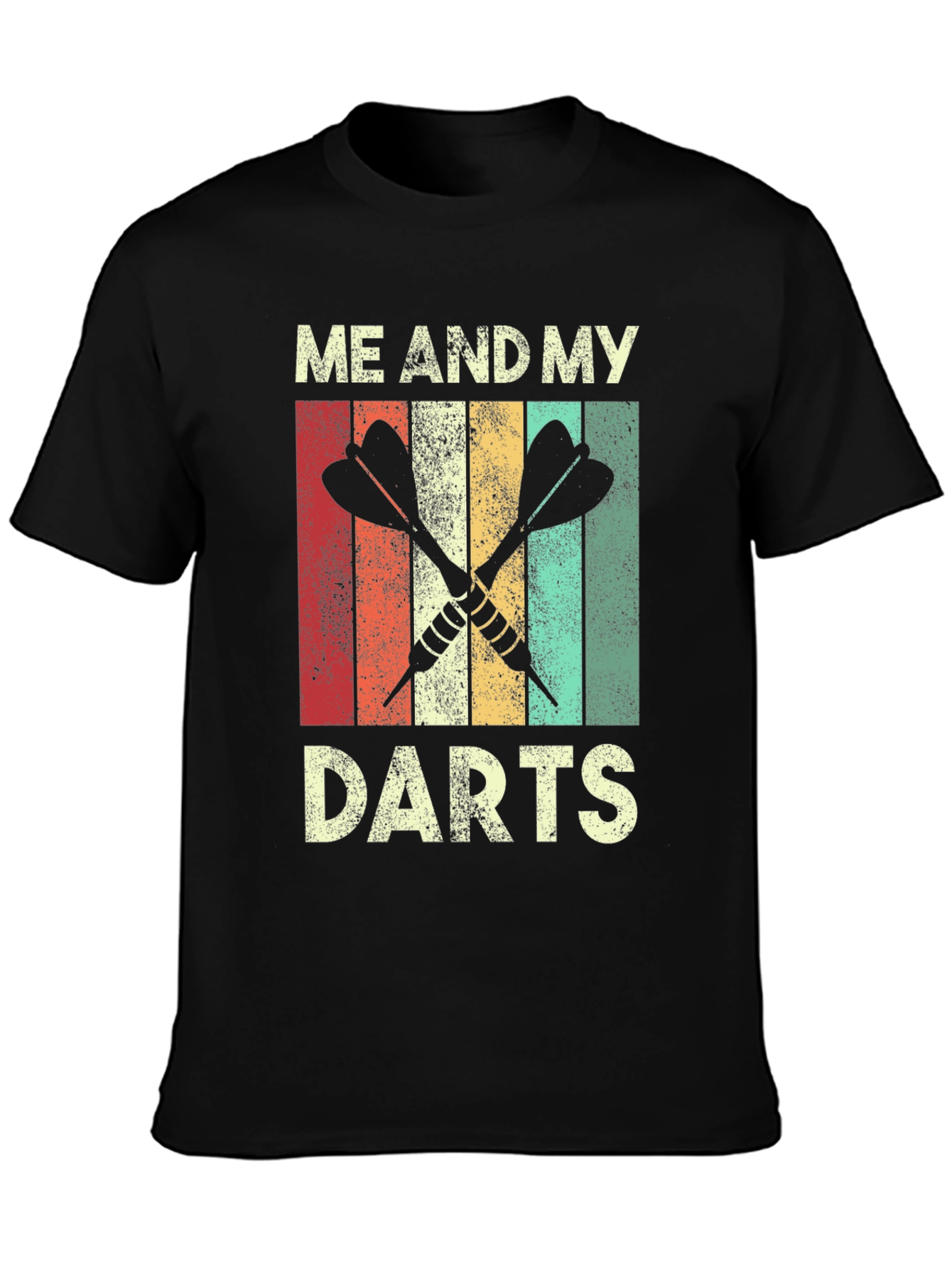 Retro Me And My Darts Graphic Tee