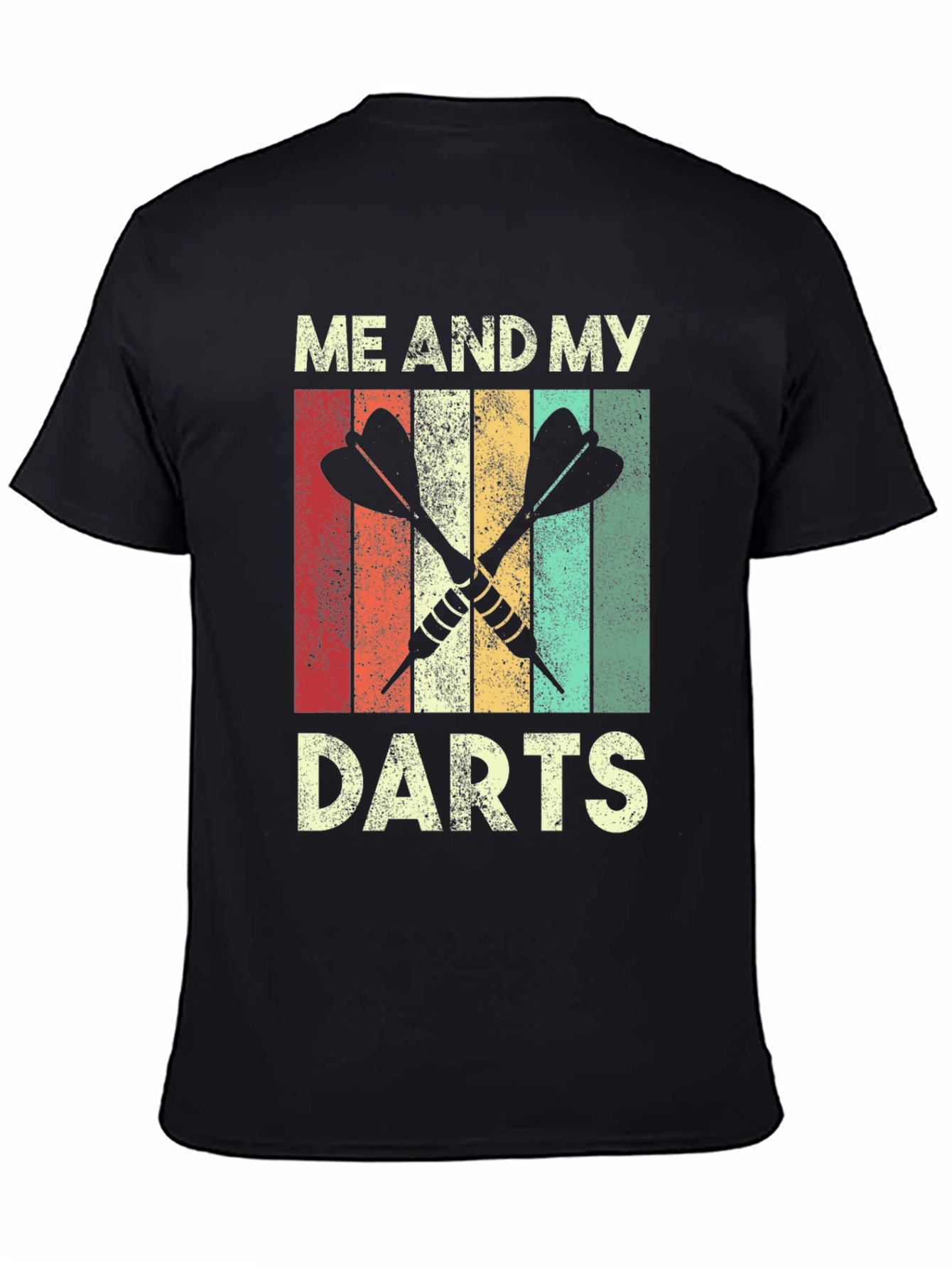 Retro Me And My Darts Graphic Tee
