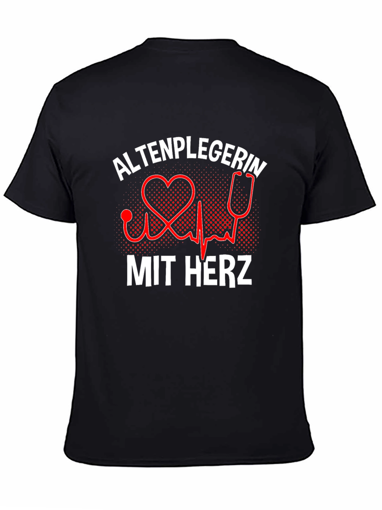 Altenpflegerin Mit Herz T-Shirt