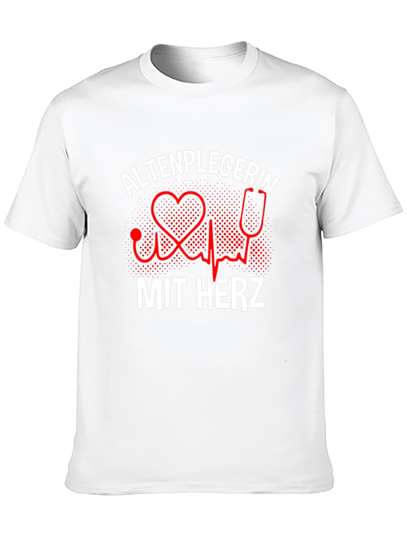 Altenpflegerin Mit Herz T-Shirt