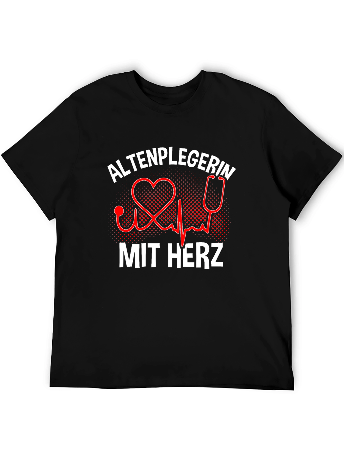 Altenpflegerin Mit Herz T-Shirt