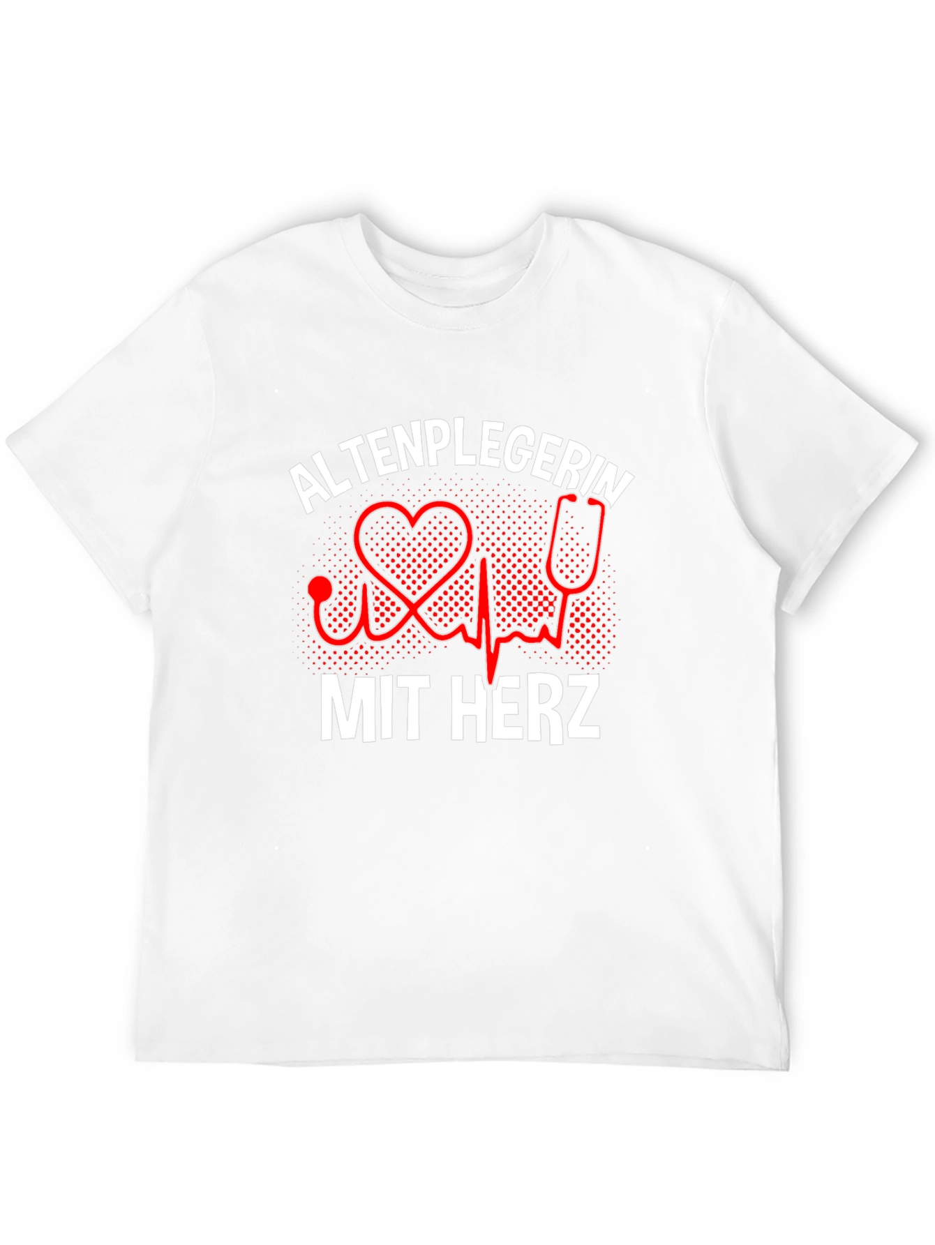 Altenpflegerin Mit Herz T-Shirt