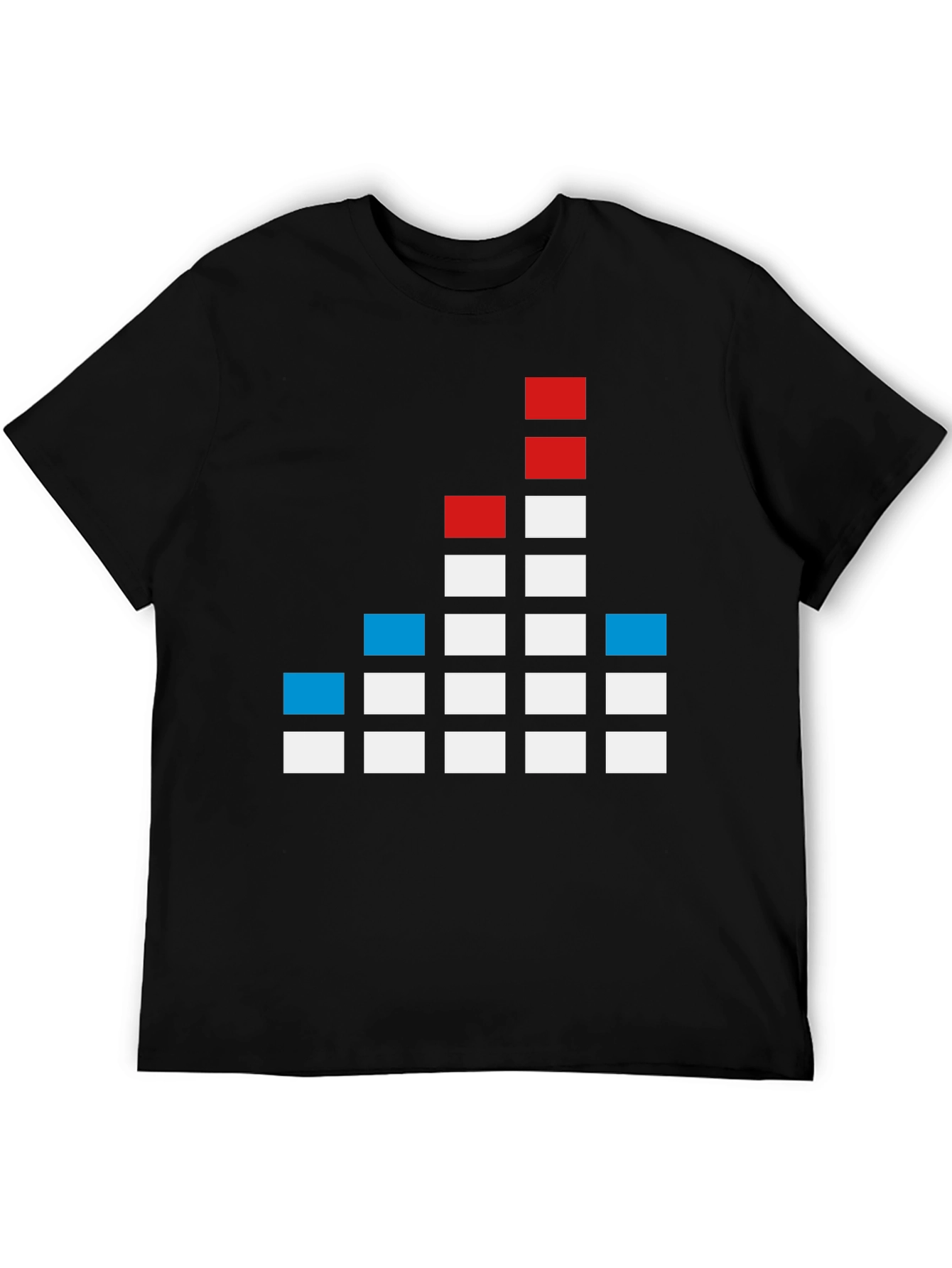 Pixel Graphic T-Shirt - Soundwave Design