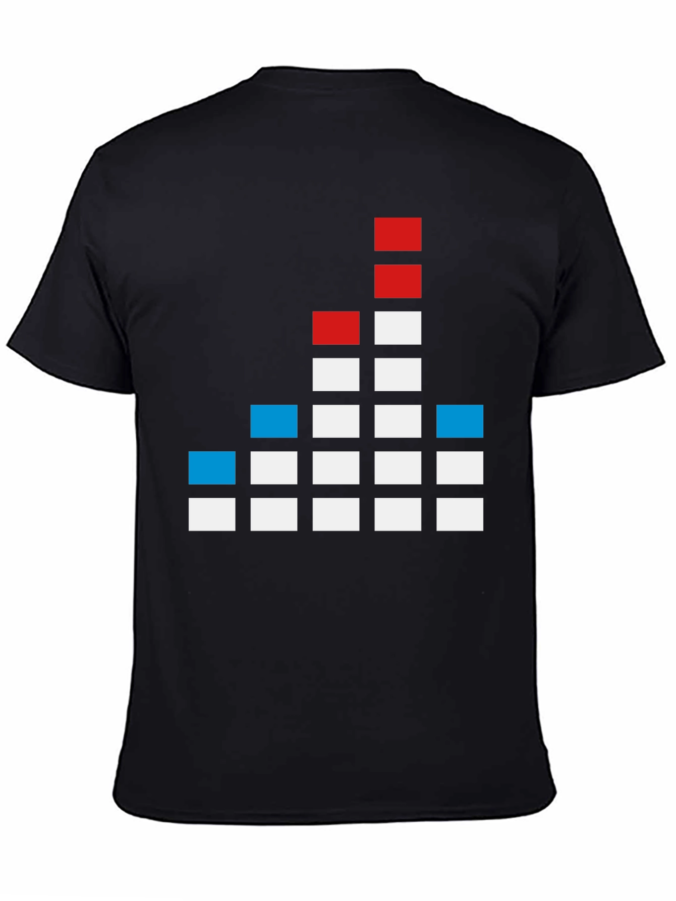 Pixel Graphic T-Shirt - Soundwave Design