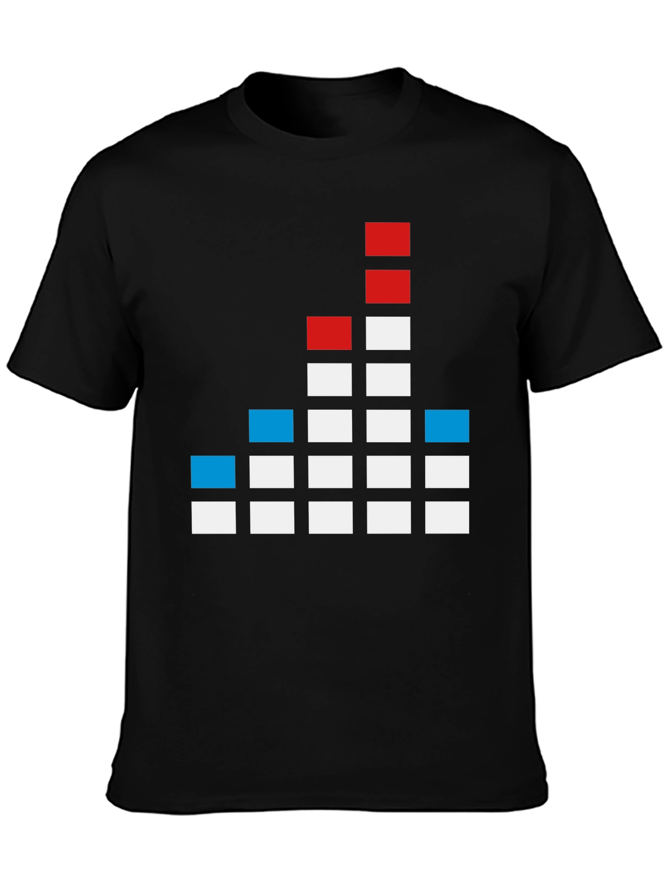 Pixel Graphic T-Shirt - Soundwave Design