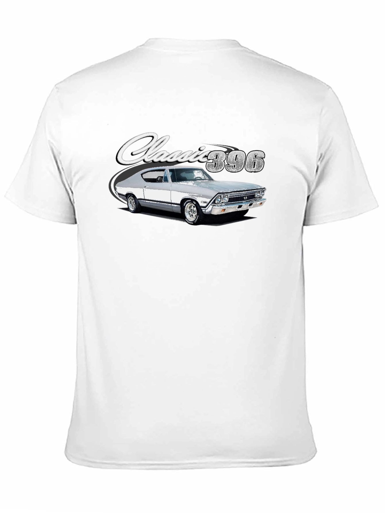 Classic 396 Car Graphic Black T-Shirt