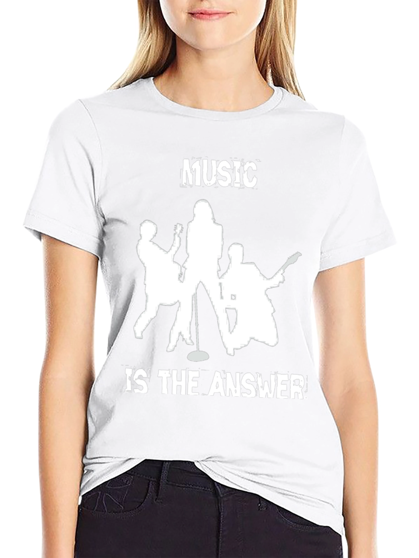 Music Is The Answer Graphic Tee