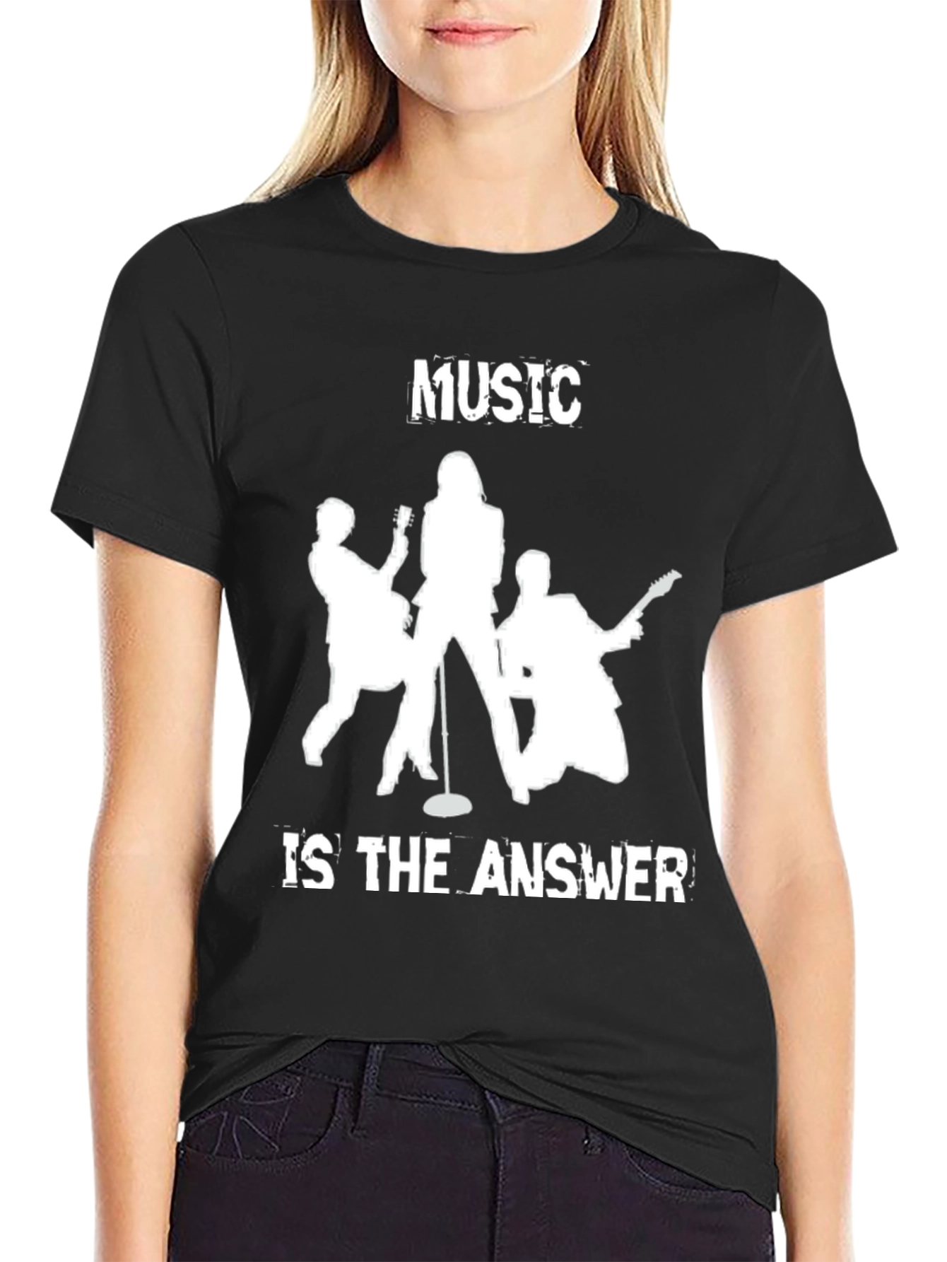 Music Is The Answer Graphic Tee