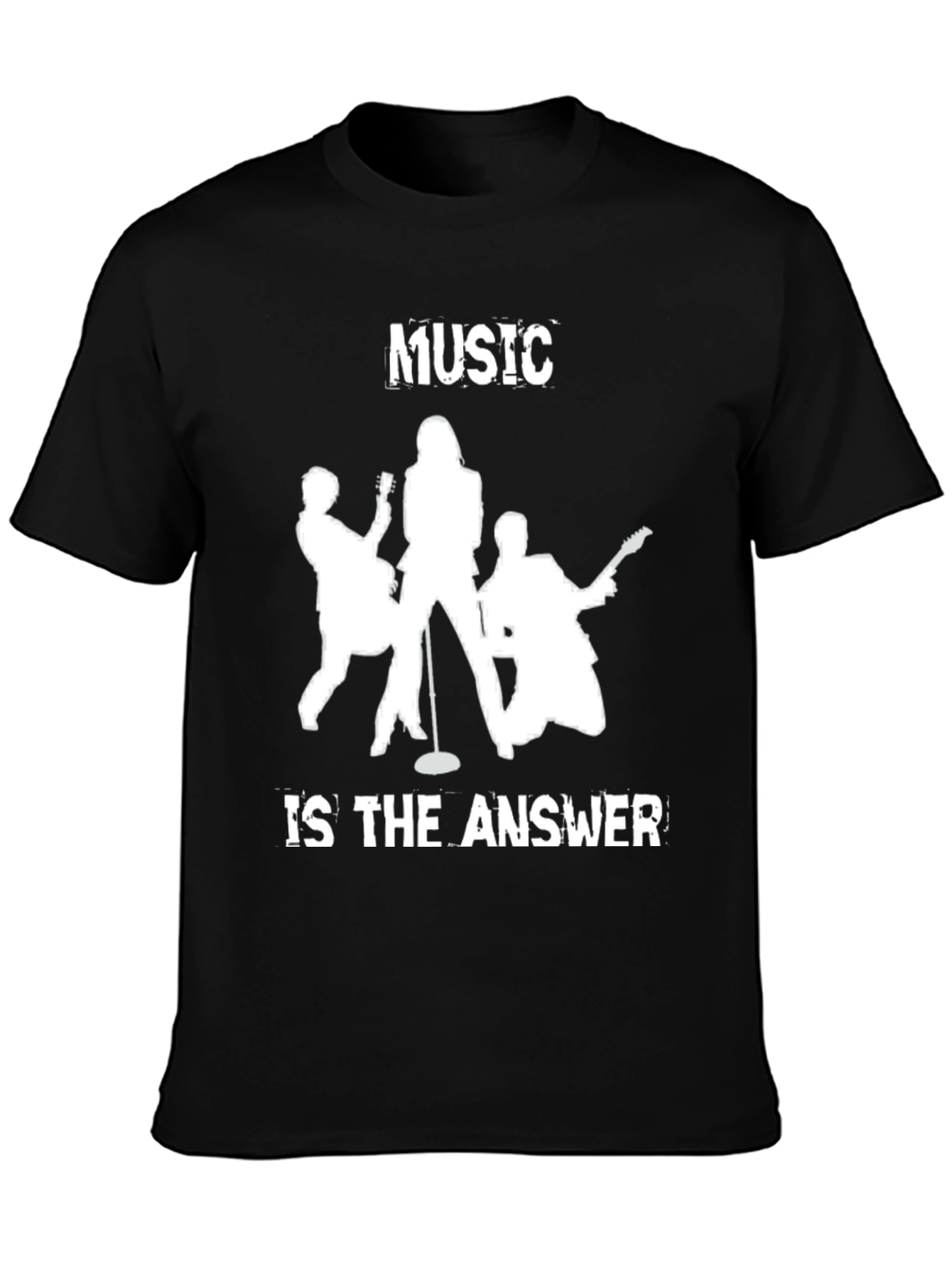 Music Is The Answer Graphic Tee