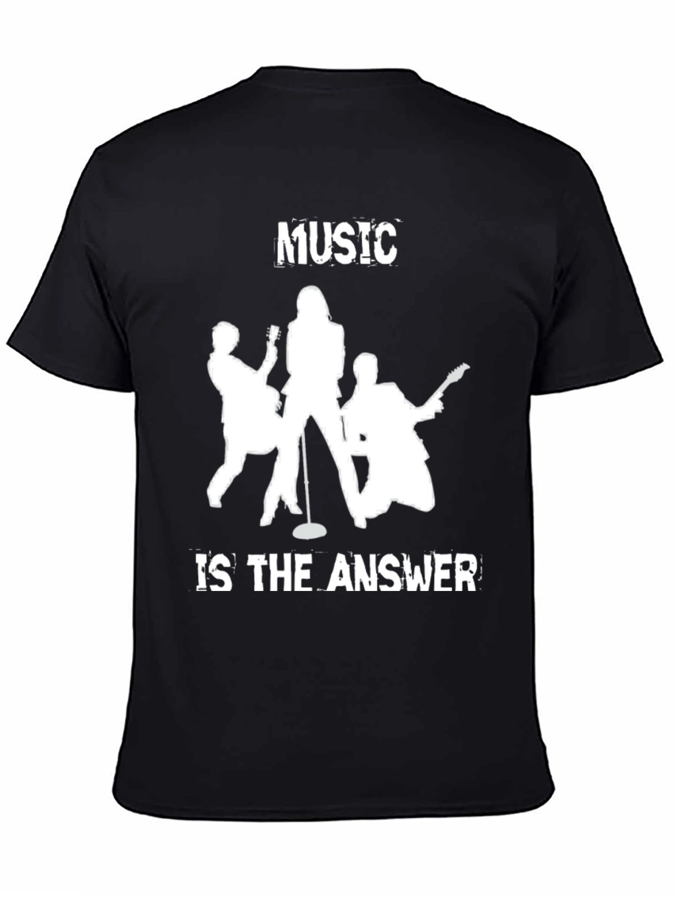 Music Is The Answer Graphic Tee