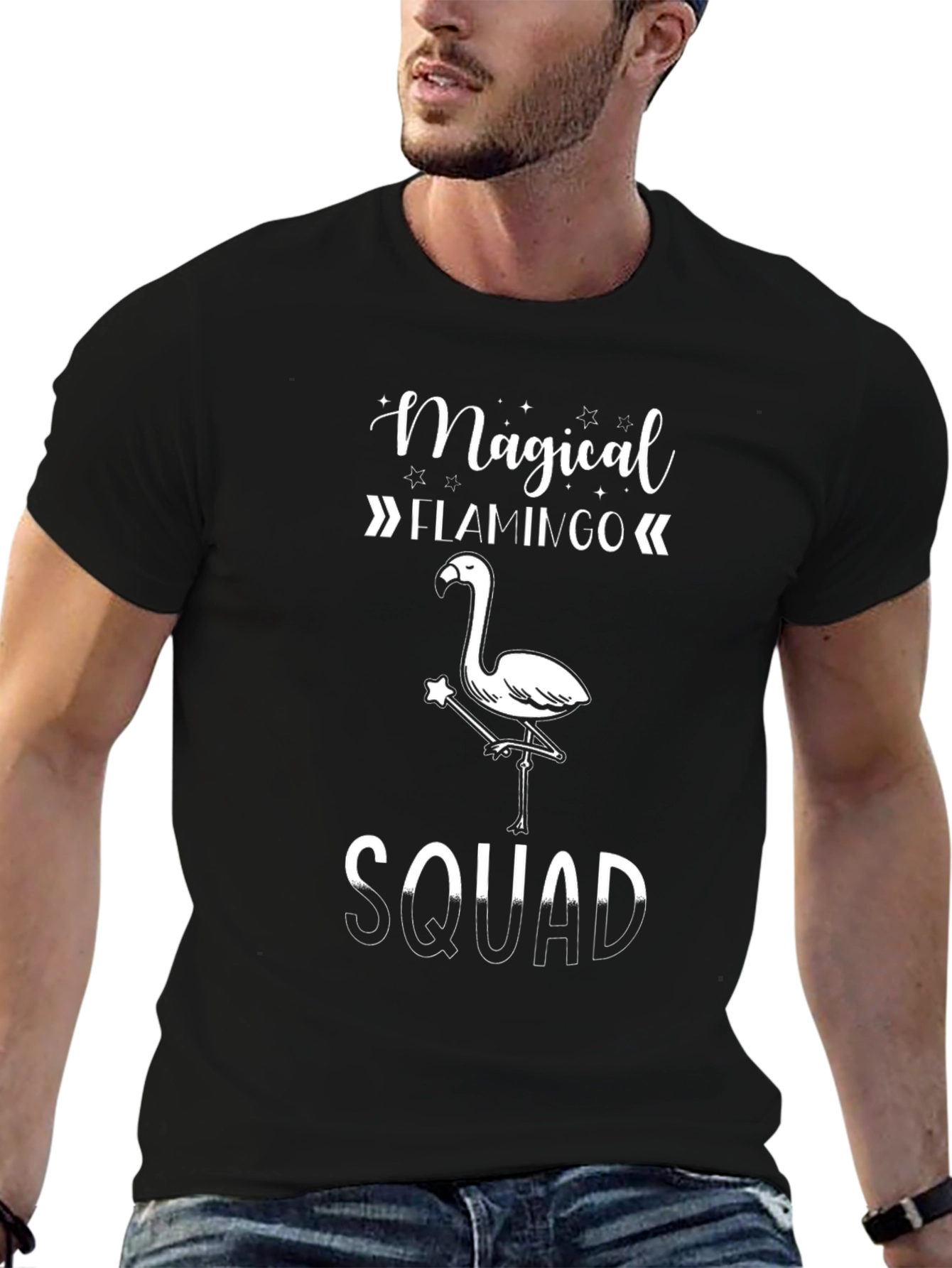 Magical Flamingo Squad Graphic Tee