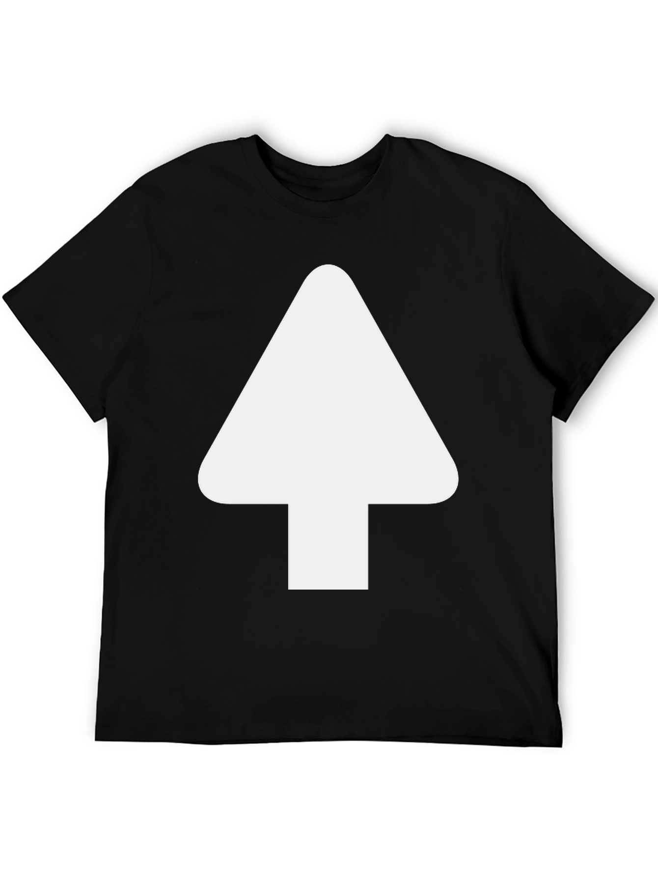 Up Arrow Graphic T-Shirt - Casual Wear