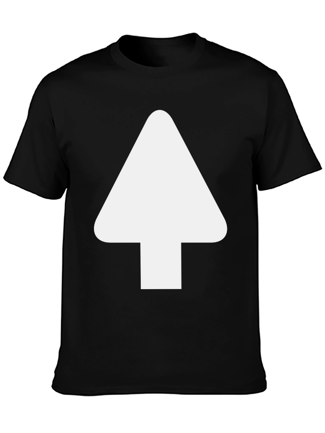 Up Arrow Graphic T-Shirt - Casual Wear