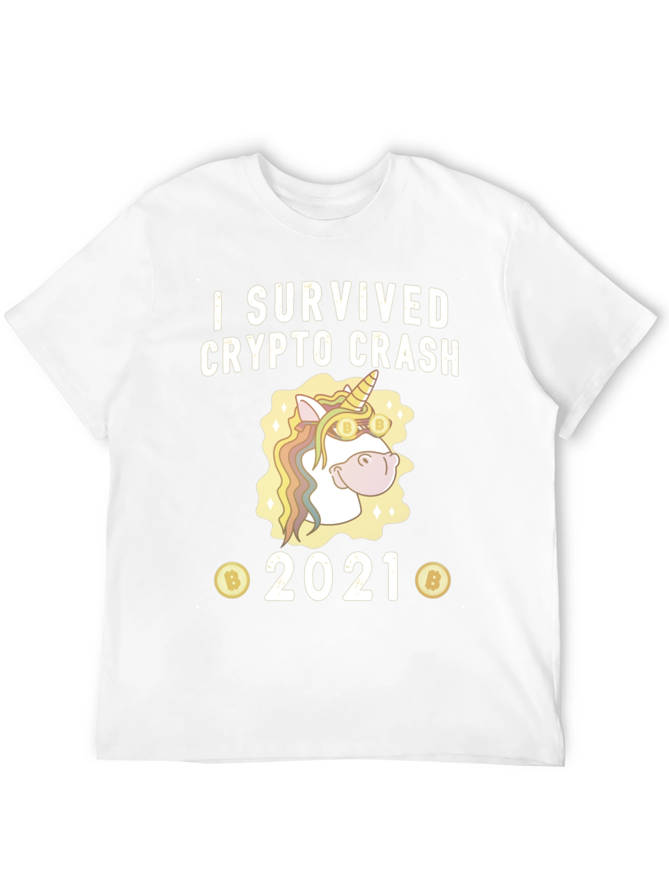 I Survived Crypto Crash 2021 T-Shirt