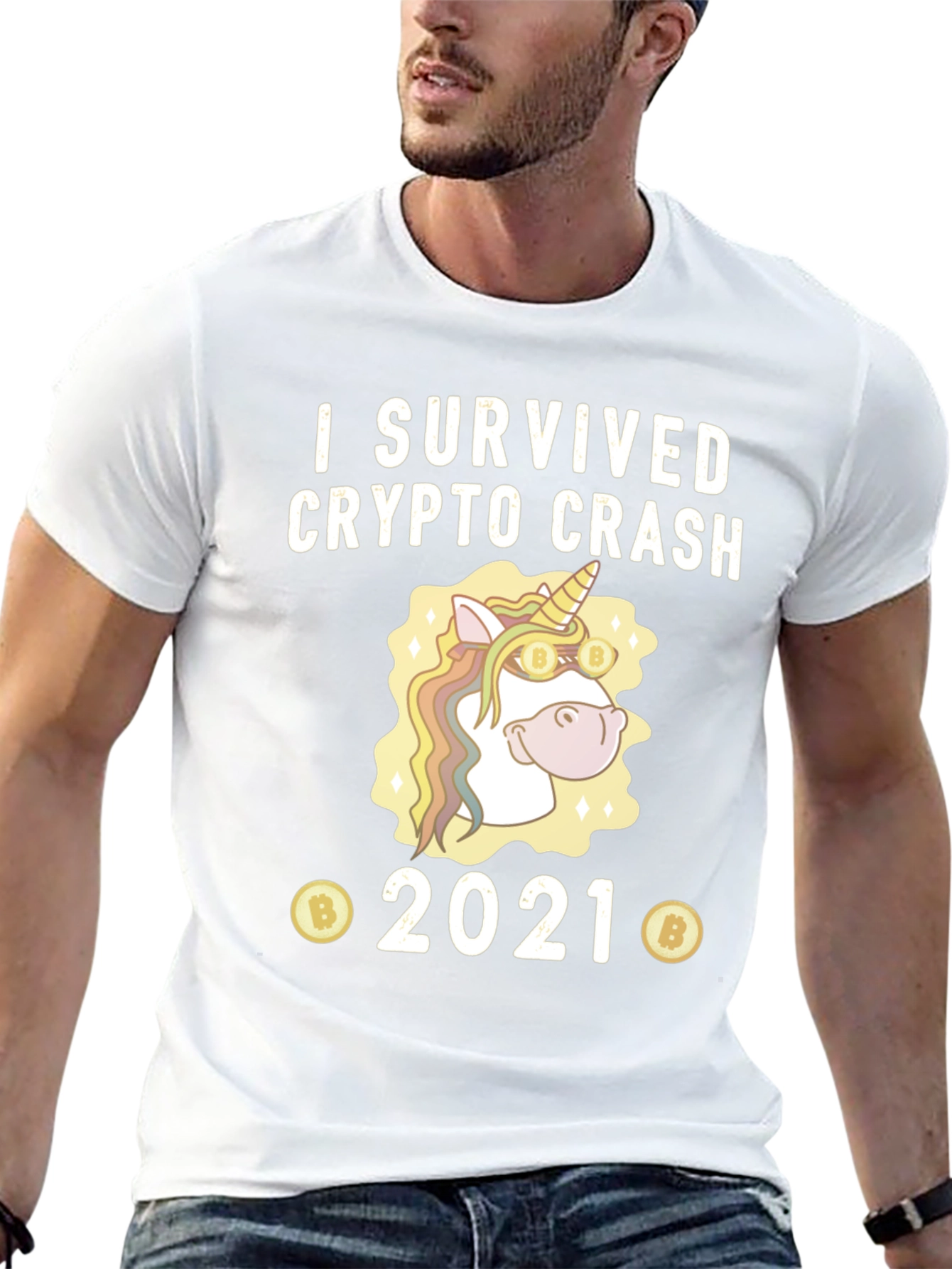 I Survived Crypto Crash 2021 T-Shirt