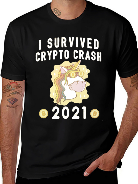 I Survived Crypto Crash 2021 T-Shirt