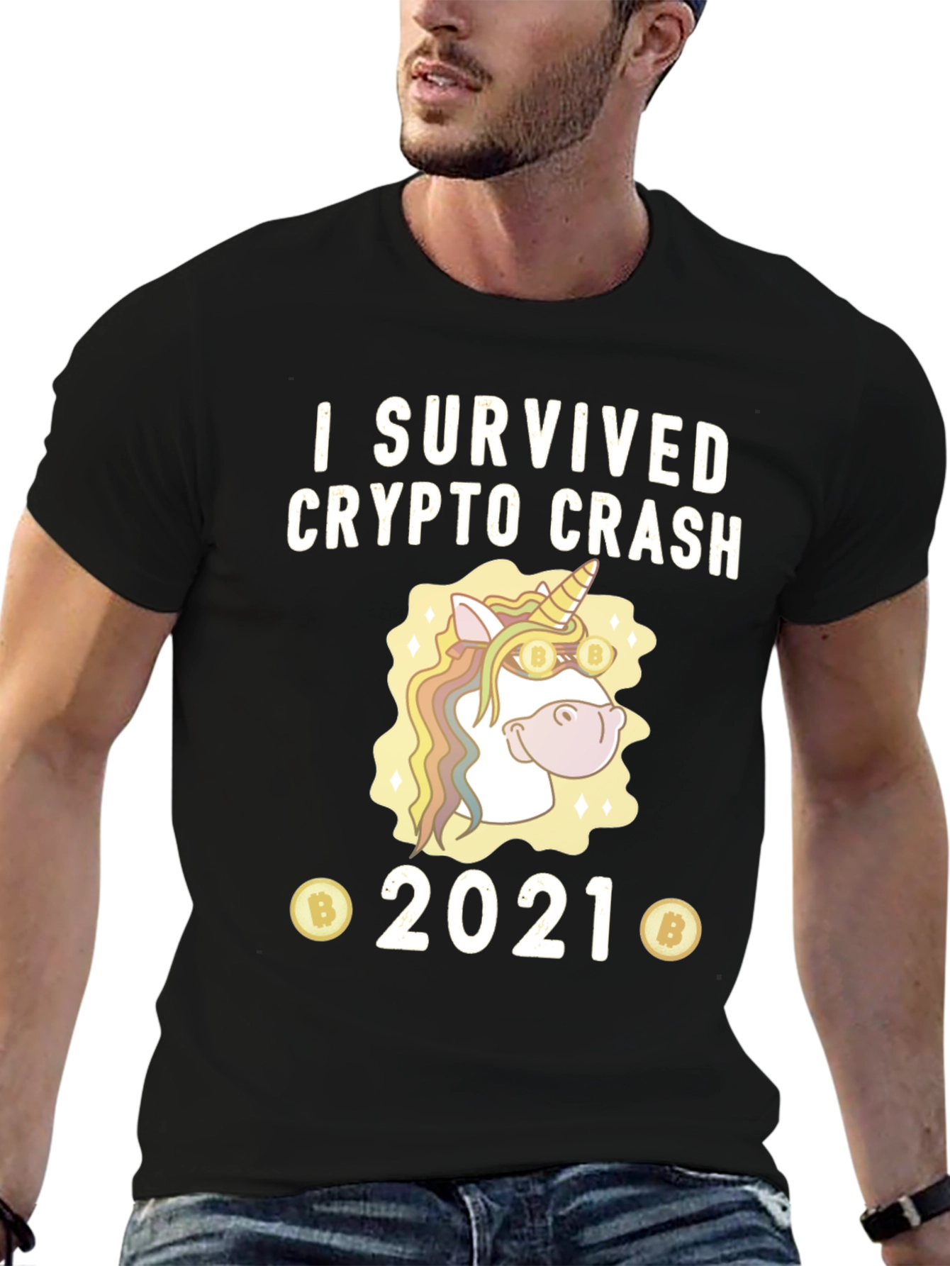 I Survived Crypto Crash 2021 T-Shirt