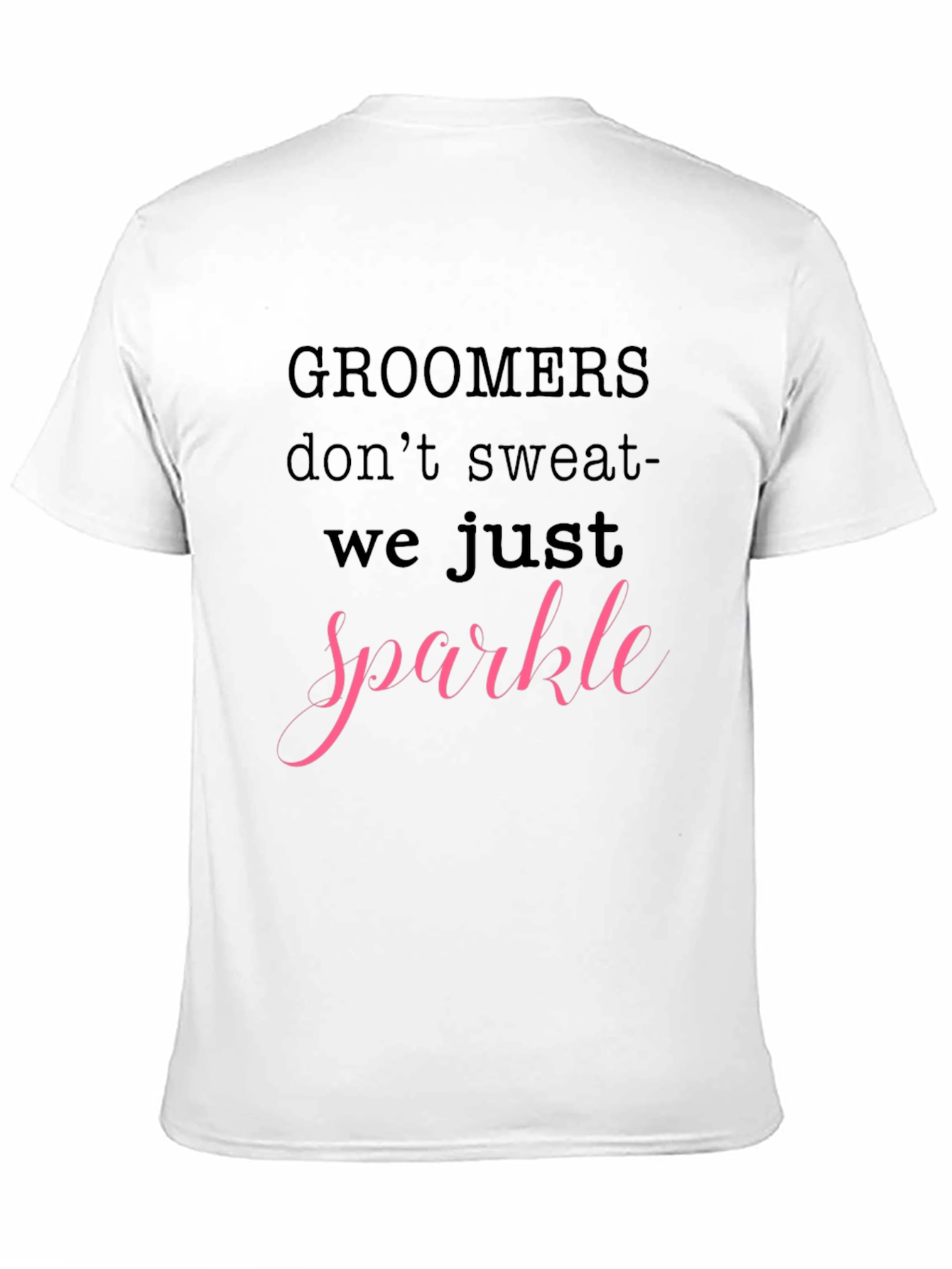 Groomers Sparkle Black T-Shirt