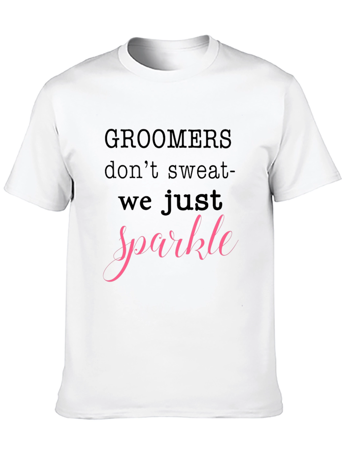 Groomers Sparkle Black T-Shirt