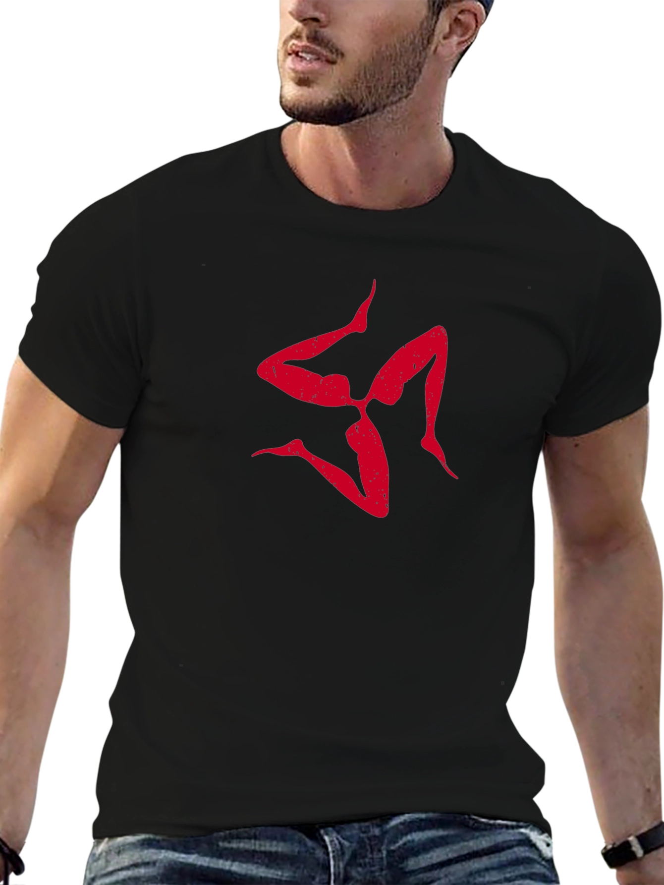 Manx Triskelion Isle of Man Graphic T-Shirt