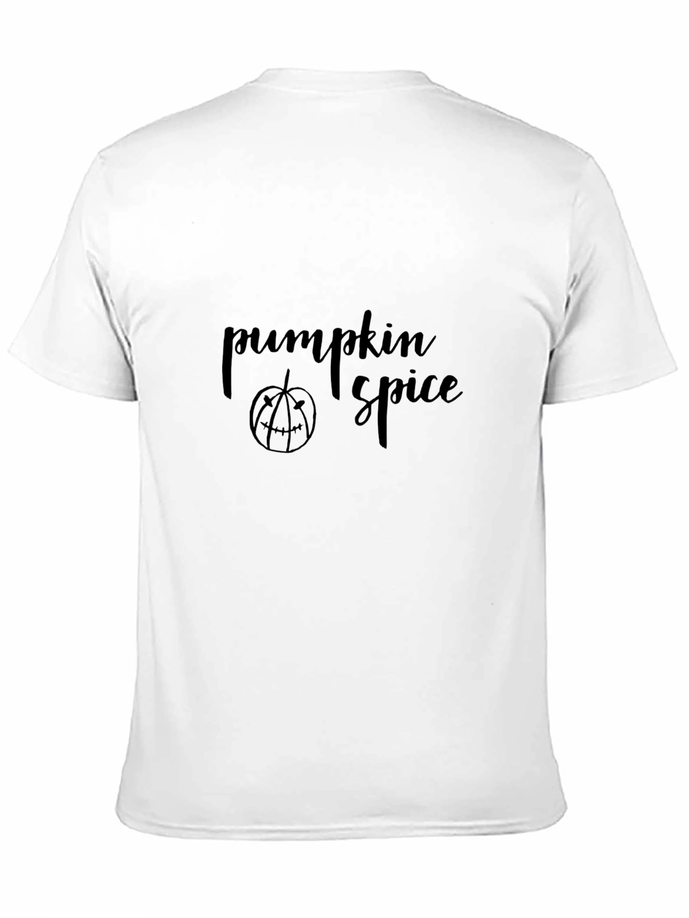 Pumpkin Spice Graphic Tee - Black Unisex