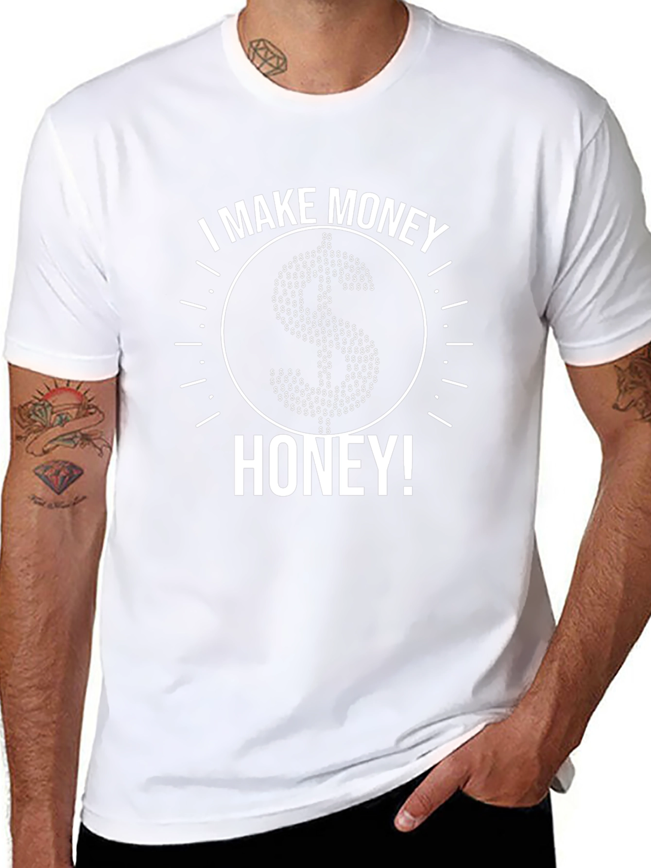 I Make Money Honey! Graphic Tee