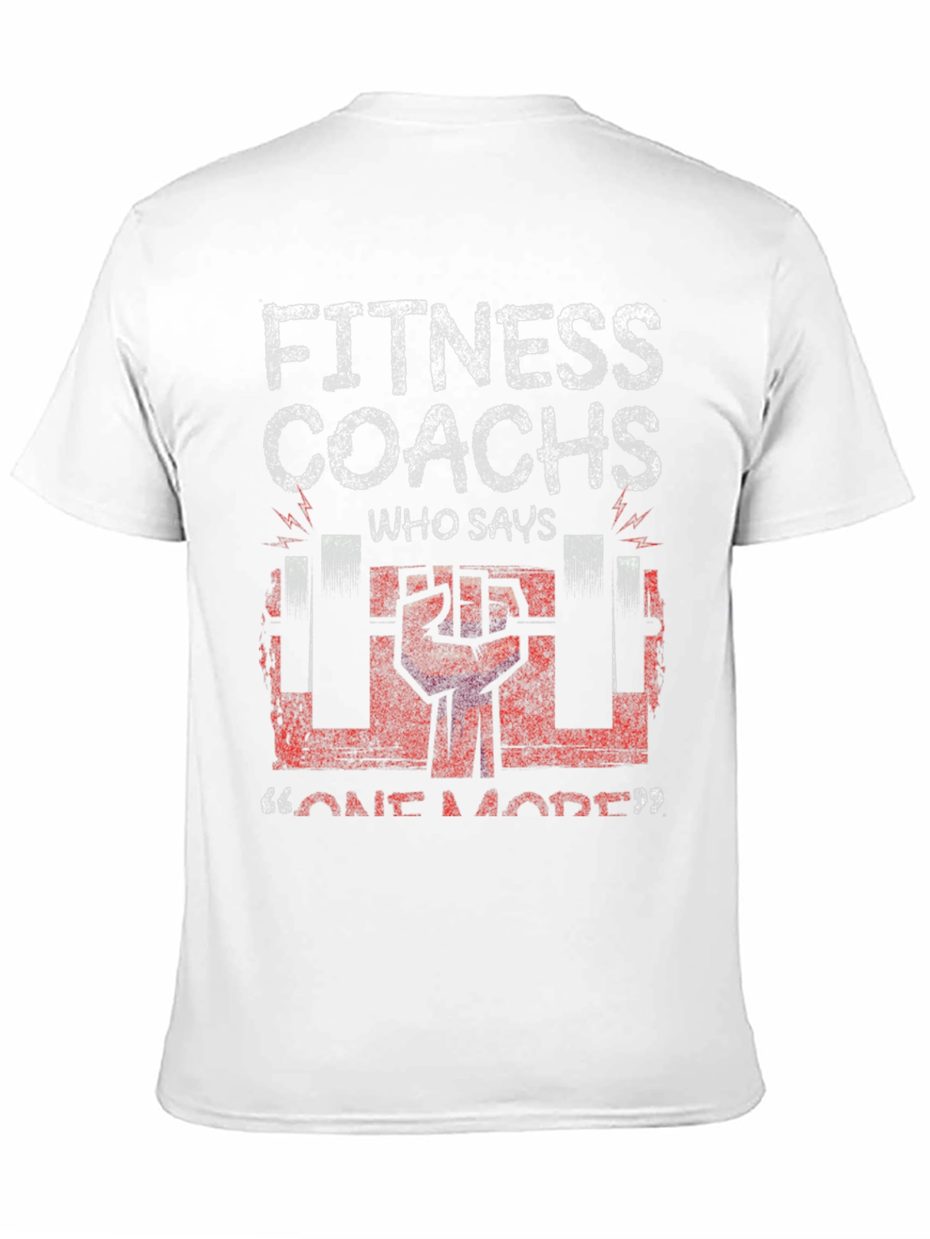 Fitness Coach Graphic Tee - Workout Motivation
