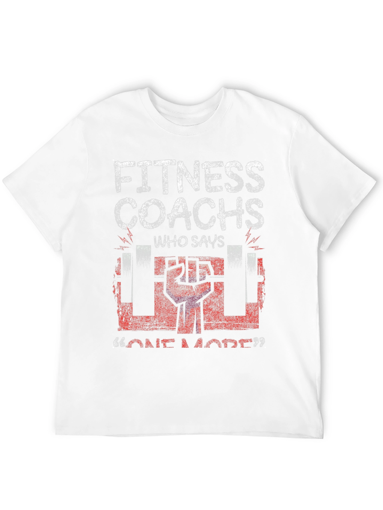 Fitness Coach Graphic Tee - Workout Motivation