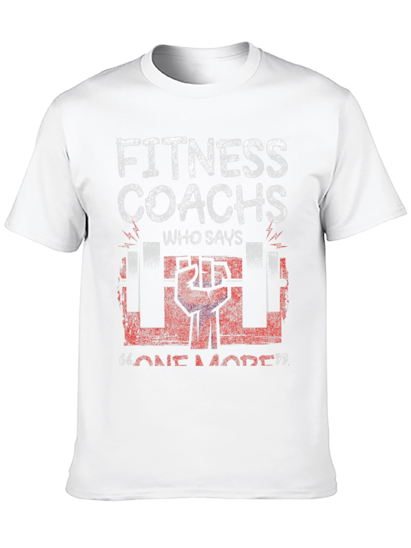 Fitness Coach Graphic Tee - Workout Motivation