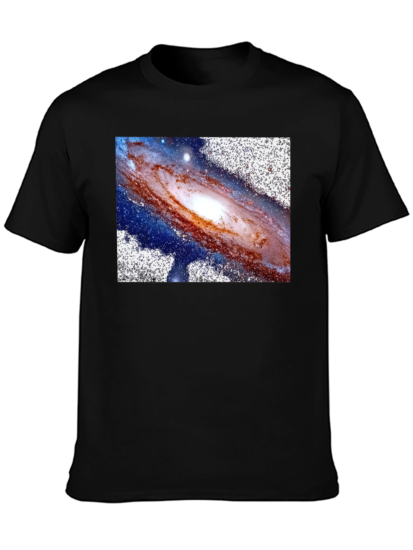 Galaxy Graphic Tee - Black Unisex T-Shirt