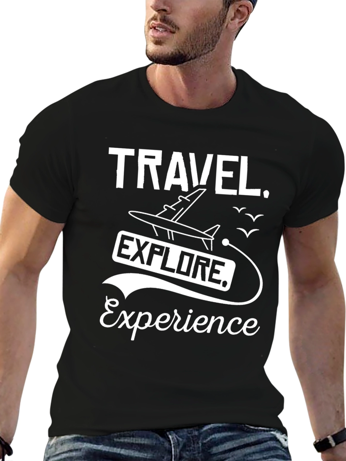 Travel Explore Experience Graphic T-Shirt