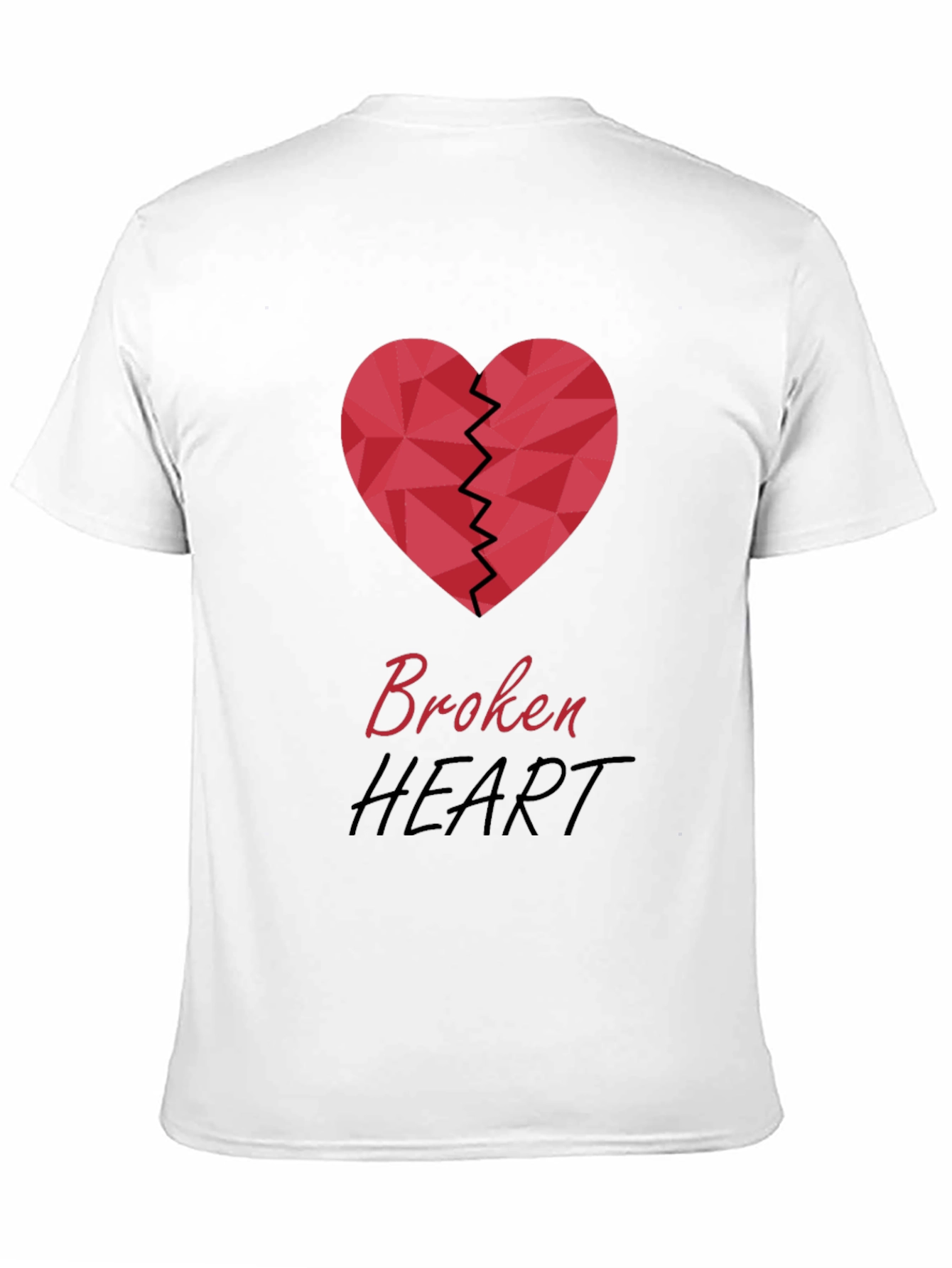 Broken Heart Graphic T-Shirt - Stylish & Trendy